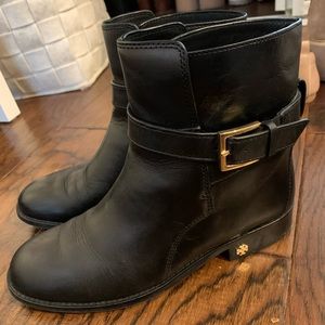 Tory Burch leather ankle boots